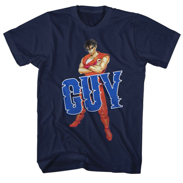 Final Fight Gaming Guy Adult Short Sleeve T Shirt