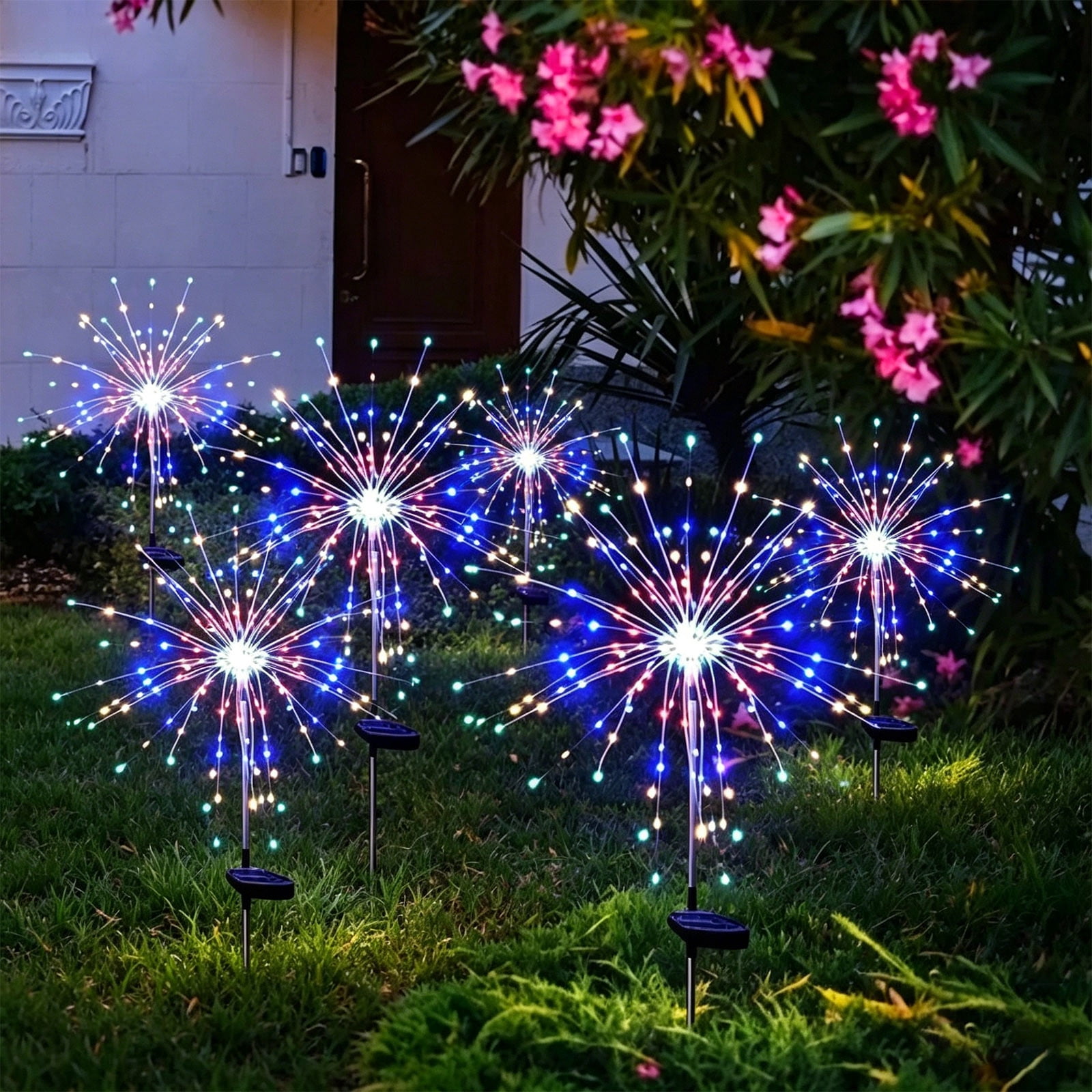 Solar Lanterns, Selecteds Solar Fireworks Lights Waterproof, Outdoor Garden Lawn Stake Light for Patio Pathway Decor
