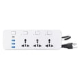 thumbnail image 2 of Yhmxh Electronics Smart Home Socket USB Plug Board For Home Office Dormitory Travel Multi-functional Patch Panel Multi Hole Toggle Wiring Plug Board Multifunctional Socket, 2 of 6