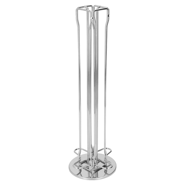 Support de 40 Dosettes de Café, Organisateur de Rangement pour Carrousel de Dosettes de Café Rotation à 360 Degrés Anti-Rayures pour Café Noir, Argent