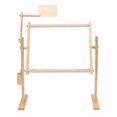 thumbnail image 1 of Adjustment Solid Wooden Frames Tabletop Crossstitch Embroidery Floor Stand For Needlework Sewing Handmade Tools Cross Bracket, 1 of 10