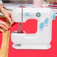 thumbnail image 3 of 9Pcs Sewing Equipment Set, Sewing Machine, Portable Electric Sewing Machine Embroidery Tool Sewing Supplies Sewing Tool Mini Sewing Machine, Lightweight For Home For Clothing, 3 of 8