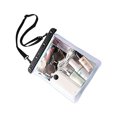 thumbnail image 3 of Waterproof Shoulder Bag Swimming Surfing Beach Water Playing Phone Transparent Toiletry Pouch, 3 of 8