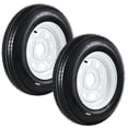 thumbnail image 1 of BeesClover Trailer Tire & Wheel Assembly Set of 2, 760LB Capacity for Utility & Boat Trailers, 1 of 8