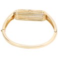 thumbnail image 1 of Stainless Steel Bracelet, Durable Wear Resistant Metal Wristband  For   2 Gold, 1 of 8
