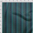 thumbnail image 3 of oneOone Cotton Cambric Fabric Geometric|Stripe & Floral Block Print Sewing Fabric BTY 56 Inch Wide, 3 of 4