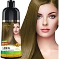 thumbnail image 1 of Herbishh Shampooing Colorant pour Cheveux Gris, Permanent, Hommes et Femmes (Lin 500 ml), 1 of 7