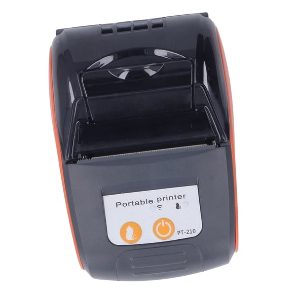PT-210 Thermal Receipt Printer, 58mm Wireless Portable Mini Bill Printer with 90mm per second Fast Printing, ESC POS Compatible for iOS PC, Long Lasting Power,