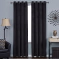 thumbnail image 1 of Hometrends Velvet 84" Grommet Blackout Window Curtains Panel, 1 of 5