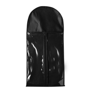 Amdohai Hair Extensions Storage Bag With Metal Hanger Durable Carrier Case Zipper Design