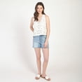 thumbnail image 3 of Bloom Girl, Button Front Crochet Vest, Sizes XS-XL, 3 of 4
