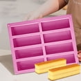 thumbnail image 4 of 8-Cavity Rectangular Silicone Baking Mold – Reusable Food-Grade Mold for Energy Bars, Granola, Chocolate & Bread, Oven & Freezer Safe, 4 of 9