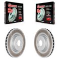 thumbnail image 1 of Genius Front Coated Disc Brake Rotors Pair for Car Hyundai Genesis Coupe KG-100313, 1 of 9