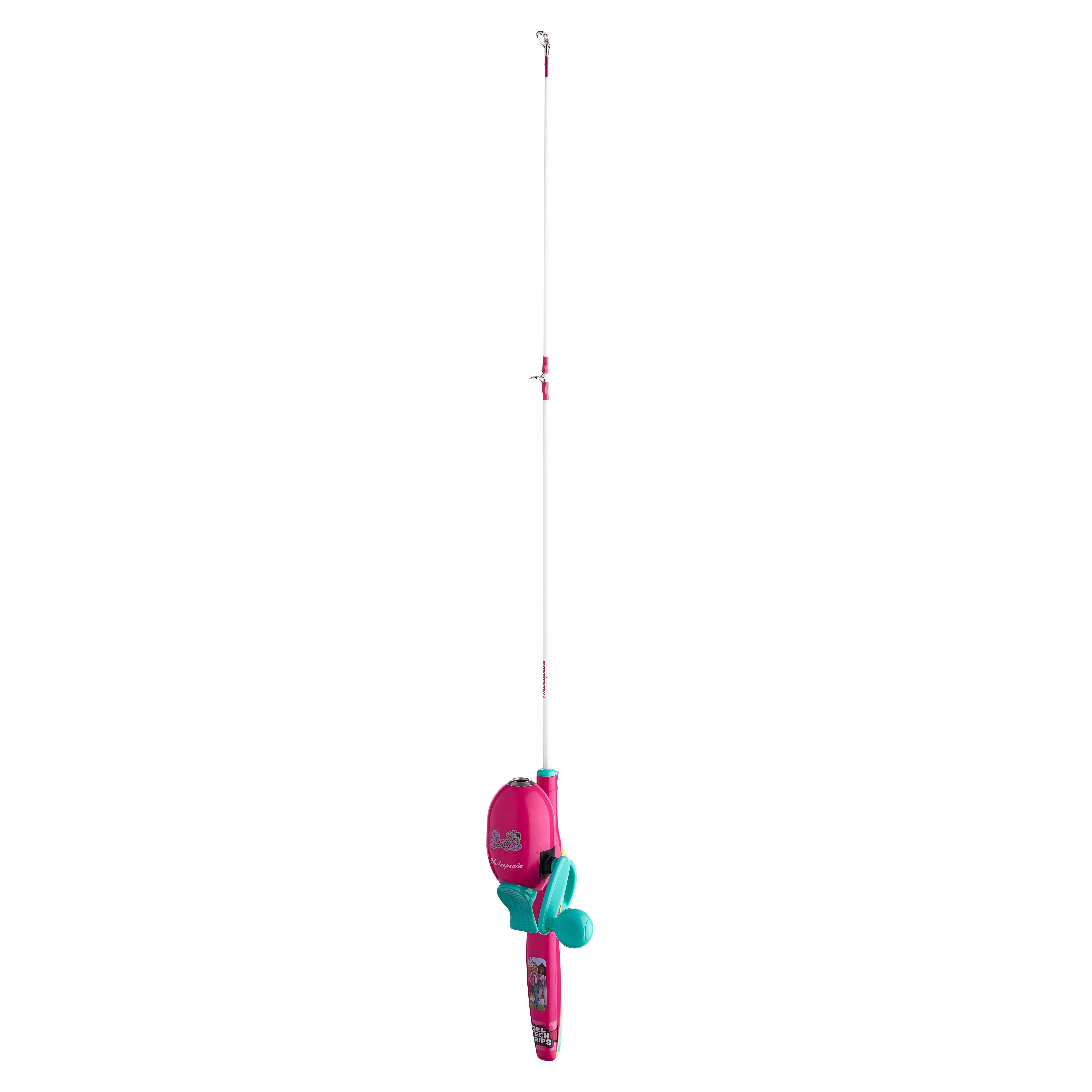 Shakespeare Barbie Spincast Rod and Reel Fishing Combo