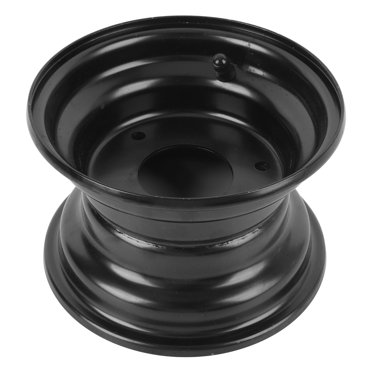 6 Inch Wheel Rim, Go Kart Wheel Rim 145/70-6 Stylish Look 3 Holes  for Ride On Mower