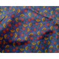 thumbnail image 4 of oneOone Silk Tabby Fabric Leaves & Floral Block Print Fabric BTY 42 Inch Wide, 4 of 4