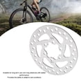 thumbnail image 3 of Bicycle Disc Brake Rotors, Mountain Bike Brake Disc Rotor Flange 6 Hole Round Bike Flange Disc Brake Rotor Replacement For Mountain Bike Road Bike, 3 of 8