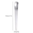 thumbnail image 3 of Dvkptbk Stainless Steel Pastry Spoon Ice Cream Spoon Stainless Steel Spoon High End Home Dessert Spoon Flat Topped Long Handled Cake Spoon Mixing Spoon Ice Cream Spoon Kitchen Utensils & Gadgets, 3 of 6