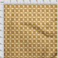 thumbnail image 4 of oneOone Polyester Spandex Dark Mustard Fabric Floral Sewing Craft Projects Fabric Prints By Yard 56 Inch Wide, 4 of 4