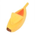 thumbnail image 2 of LSLJS Small Pet Bed Banana Shape Warm Soft Plush Breathable Bed Banana Cat Bed, 2 of 6