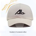 thumbnail image 4 of Xingzhi Polyester Hard Top Cap Choose Various Colors For Fashionable And Comfortable Fit Spring And Autumn Cotton Hat Off white XL, 4 of 6