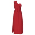 thumbnail image 4 of VEKDONE Liquidation 2025 Robe Élégante pour Femme Invitée de Mariage à une Épaule Soirée Formelle Cocktail Longue Maxi Robes, Robes Hawaïennes pour Femmes, 4 of 7