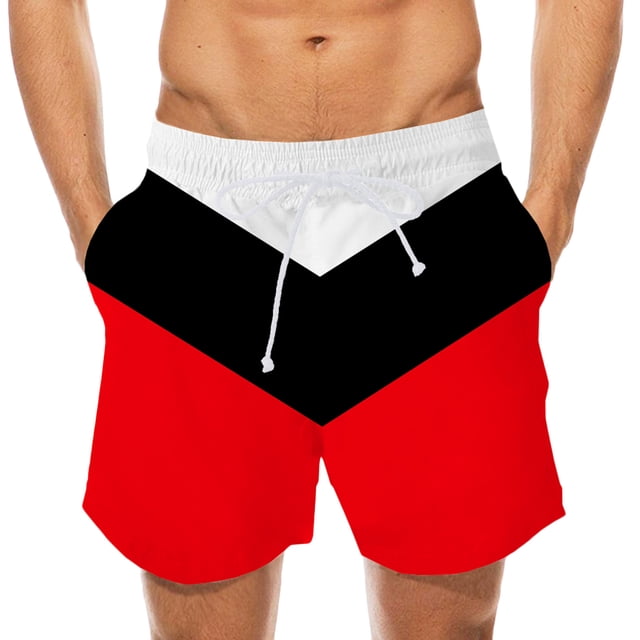 Diufon Men's Athletic Shorts Cotton Linen Drawstring Waisted Outdoor Sport Shorts Spring Summer Shorts with Pockets