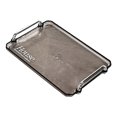 thumbnail image 3 of veasfak Hollow Handle Serving Tray, Rectangular Tray with Handle, Lightweight Food Trays S and White, 3 of 9