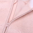 thumbnail image 4 of Kcodviy infant Girls Winter Coat of Many Colors Jacket Kids Rabbit Ears Hooded Jacket Running Jackets for Girls Fleece Zipper Thicken Windproof Girls Clothes Size 4T Warm Outwear Newborn, 4 of 8