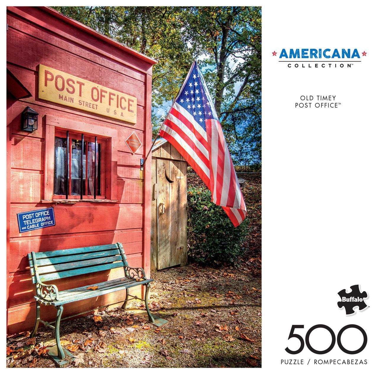 Buffalo Games - Le puzzle Americana Collection - Old Timey Post Office - en 500 pièces