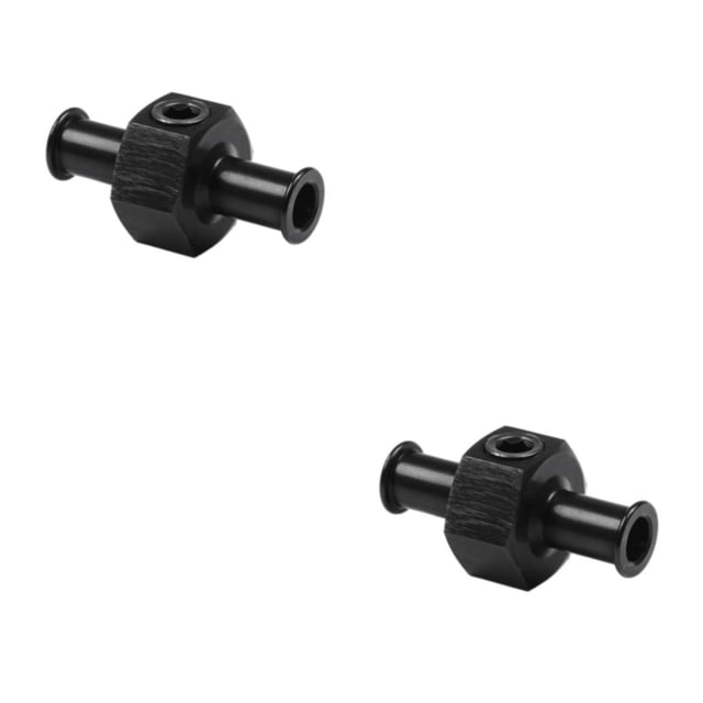 Maytalsory Nitrous Pressure Gauge Adapter Simple And Effective Solution With Seal High Durability Gauge T black 2Set