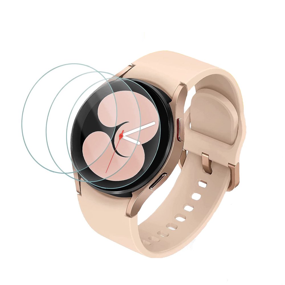 Designed for Galaxy Watch 4 40mm Screen Protector   3 Pack Tempered Glass Screen Protector for  Galaxy Watch4 40mm 2021  Clear