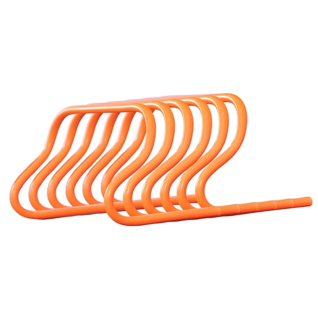 PRISP PVC Sports Training Hurdle - Agility Training Equipment, Set of 6