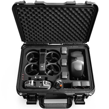 Lekufee Étui Rigide Étanche pour Drone DJI Avata 2, Fly More Combo, Lunettes DJI N3 / 3 / Integra, DJI RC Motion 3 / 2, Télécommande DJI FPV 3 / 2, et Autres Accessoires (Étui Seulement)