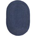 thumbnail image 2 of Aizza Trends Handmade Hand Crafted Eco -Frendly Jute Floor Area Rug-Floor Carpet Rug-Floor Runner Rug-Center Table Carpet Rug-Bed Side Runner Rug-Make in India-5 x 8 Feet Oval ( 150 cm x 240 cm ), 2 of 5