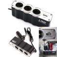 thumbnail image 3 of Daisyyozoid Wholesale 1 USB Charger Supply and 3 Socket Car Cigarette Lighter Extender Splitter, 3 of 3
