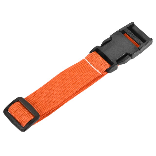 Unique Bargains Ceintures de Valise avec Boucle à Dégagement Rapide, Orange