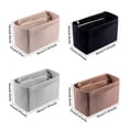 thumbnail image 2 of pitrice Felt Insert Bag Multi-functional Travel Cosmetic Bag For Girls On Go With Fine beige M 26*15*14cm 1Set, 2 of 6