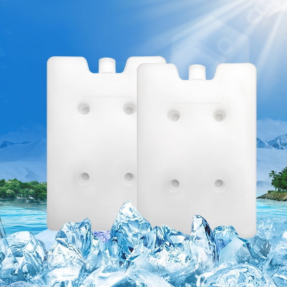 Chmadoxn Kitchen Gadgets, Kitchen Accessories, 2Pcs Ice Pack For Lunch Box - Reusable, Long Lasting, Cold Freezer Packs For Coolers, Beach Bags, Large Lunch Bags & Tote-s To Keep Food Fresh ice pack