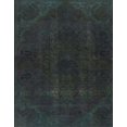 thumbnail image 1 of Ahgly Company Indoor Rectangle Abstract Gunmetal Green Persian Area Rugs, 4' x 6', 1 of 6