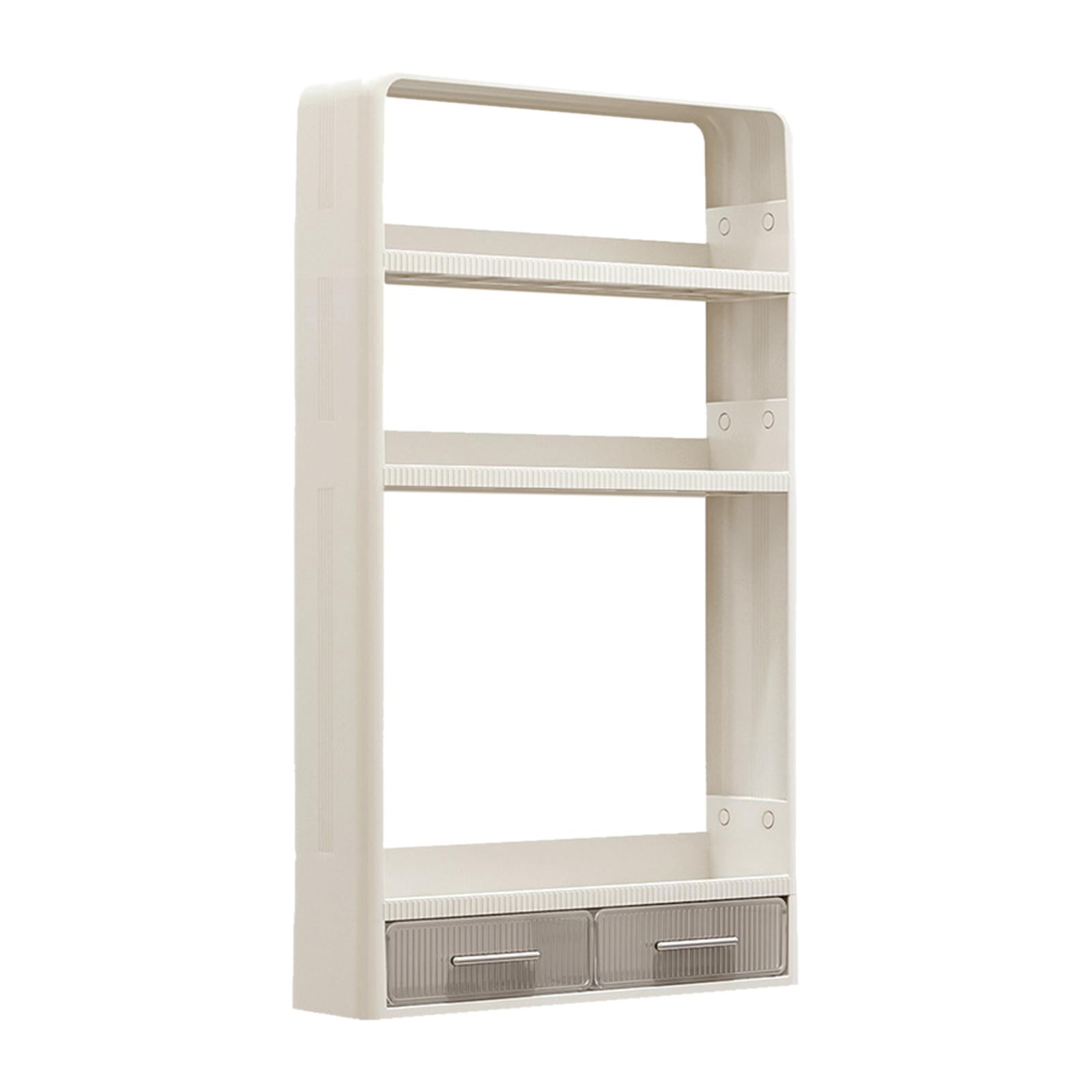Bathroom Shelf Organizer 3 Tier Bathroom Storage Rack Makeup Cosmetic Shelf 40x10x67.5cm