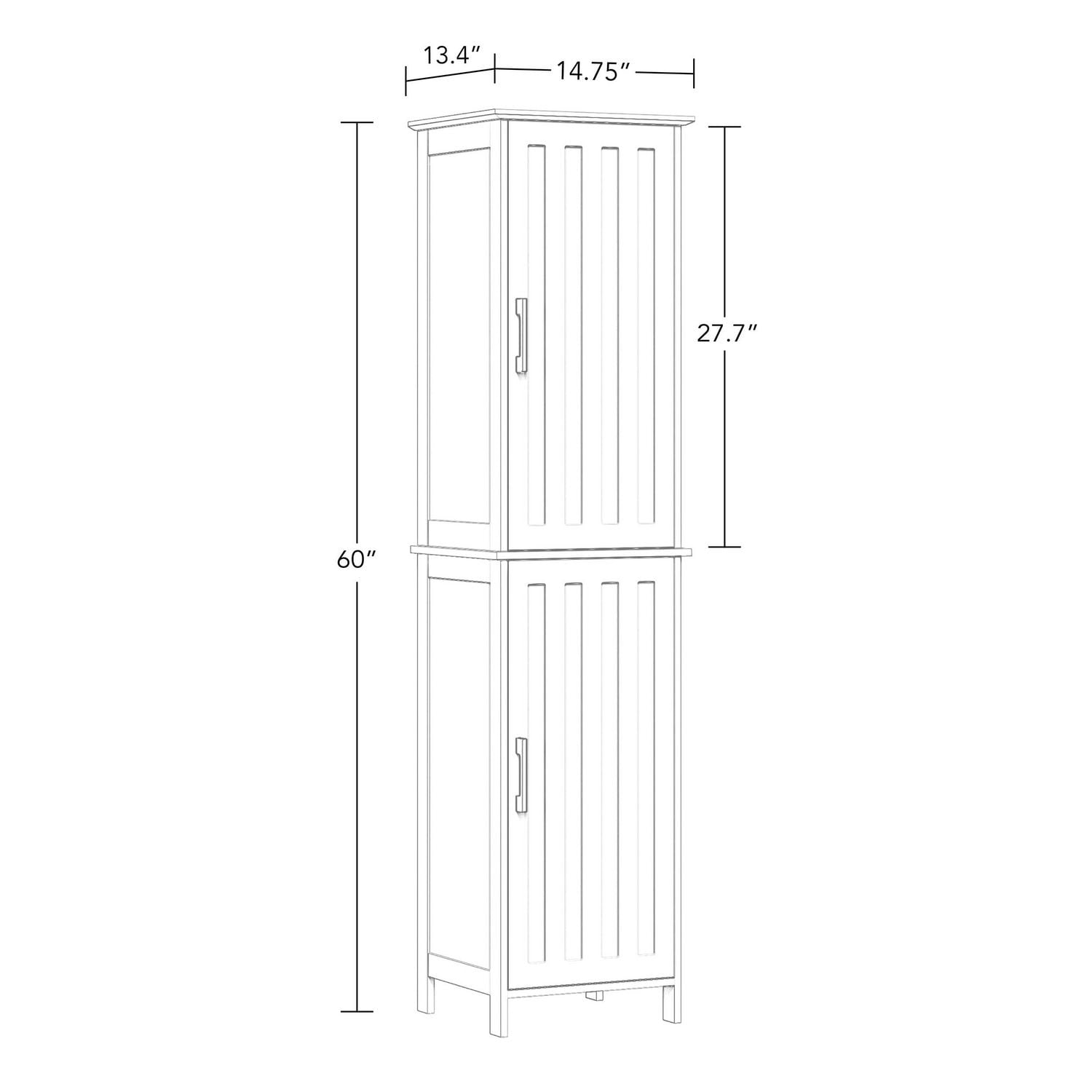 RiverRidge® Home Monroe Two-Door Tall Cabinet - White