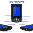 thumbnail image 3 of YOPTOP 36 Modes TENS Unit Muscle Stimulator for Pain Relief Therapy  Neck Pain  Back Pain  3-in-1 TENS EMS Massage Machine Electric Pulse Massager, 3 of 8