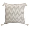 thumbnail image 1 of hometrends Coussin Décoratif à Chevrons Bicolores, 1 of 4