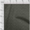 thumbnail image 1 of oneOone Polyester Lycra Fabric Leaves & Floral Block Printed Fabric 1 Yard 56 Inch Wide, 1 of 5