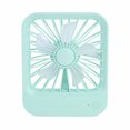 thumbnail image 1 of Yhmxh Fan-Desk Fan Portable Fan Box Fan Mini Fan Desktop Fan,Mini USB Charging Model,Strong Wind,Portable,Summer Outdoor Camping,Foldable Small Fan foldable small fan, 1 of 1