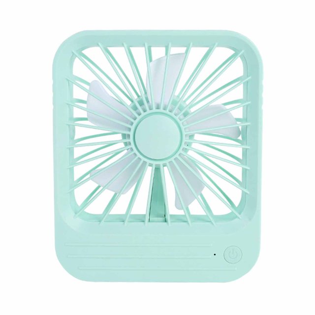 Yhmxh Fan-Desk Fan Portable Fan Box Fan Mini Fan Desktop Fan,Mini USB Charging Model,Strong Wind,Portable,Summer Outdoor Camping,Foldable Small Fan foldable small fan