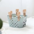 thumbnail image 4 of Colorful Windproof Socks Clothes Quilt Clips, 30 Laundry Clips, Plastic Material, Strong Clamping Ability, With Storage Basket, Suitable For Bedroom, Bathroom, Outdoor, 4 of 6