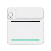 Portable Pocket-size Thermal Printer Wireless Printer Simple Operation Support Photo Notes Errors Text Memo Printing Green