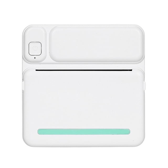 Imprimante Thermique Portable Format de Poche Imprimante Sans Fil Fonctionnement Simple Prise en Charge des Photos Notes Erreurs Texte Mémo Impression Vert